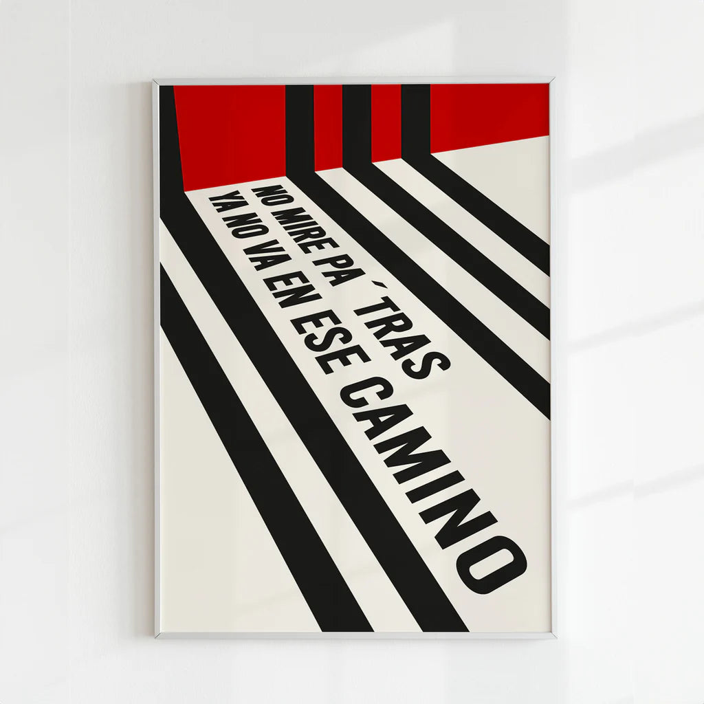 CUADRO NO MIRES PA’ TRAS