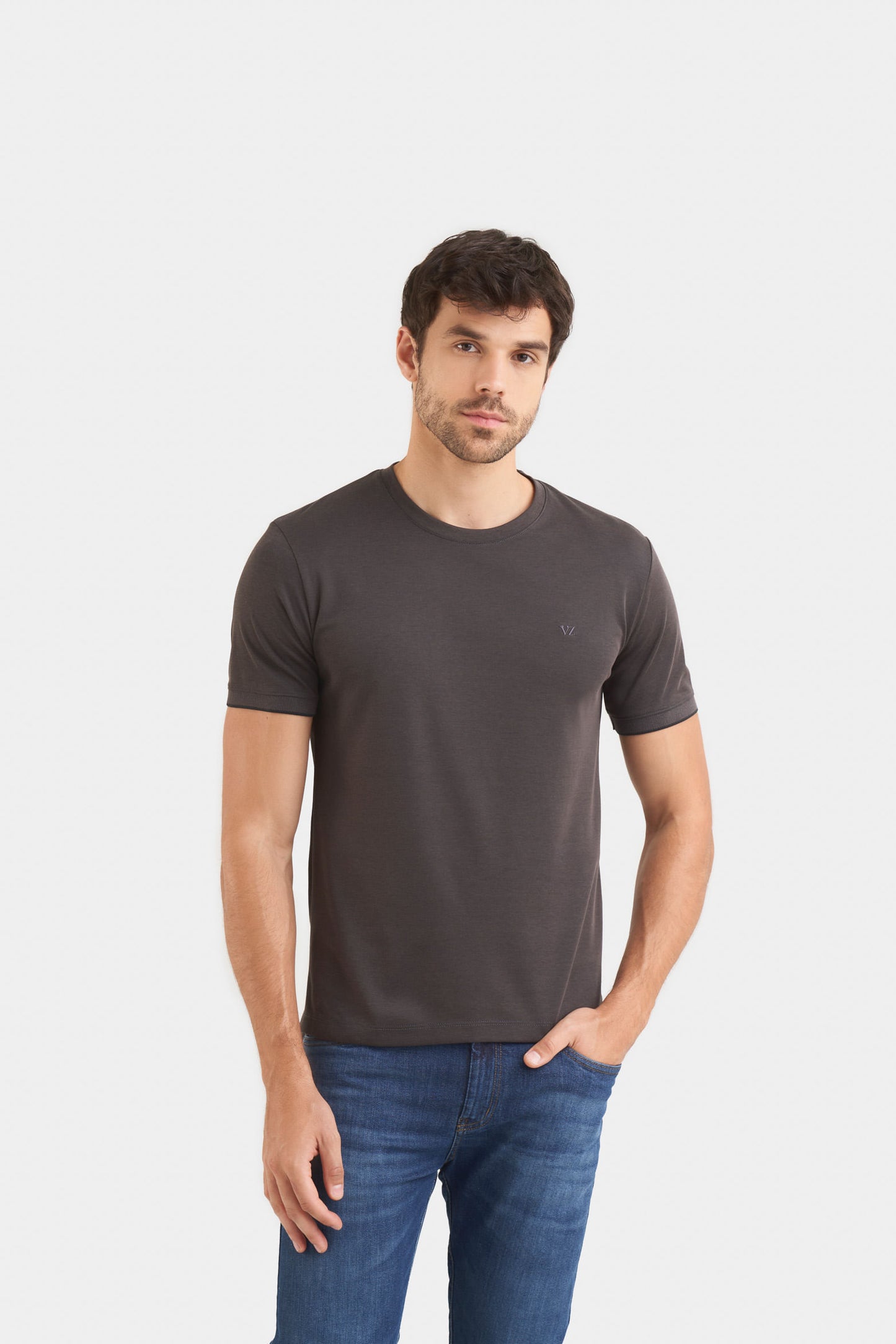 Camiseta micropima Arizona para hombre semi ajustada