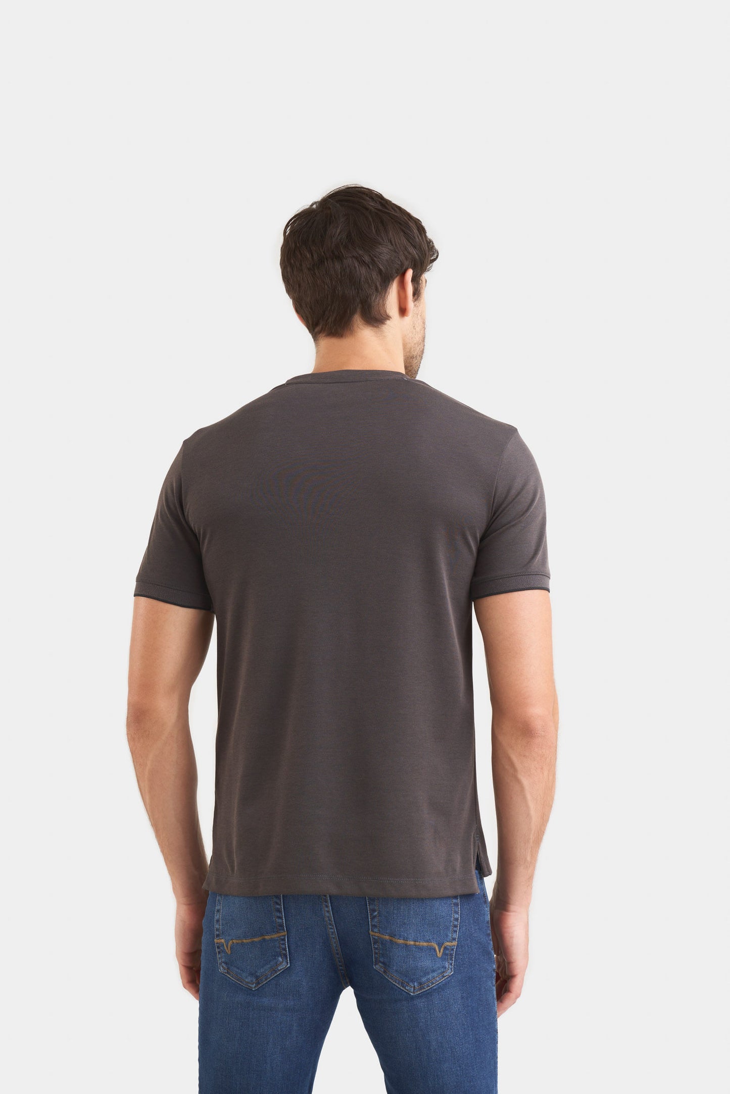 Camiseta micropima Arizona para hombre semi ajustada