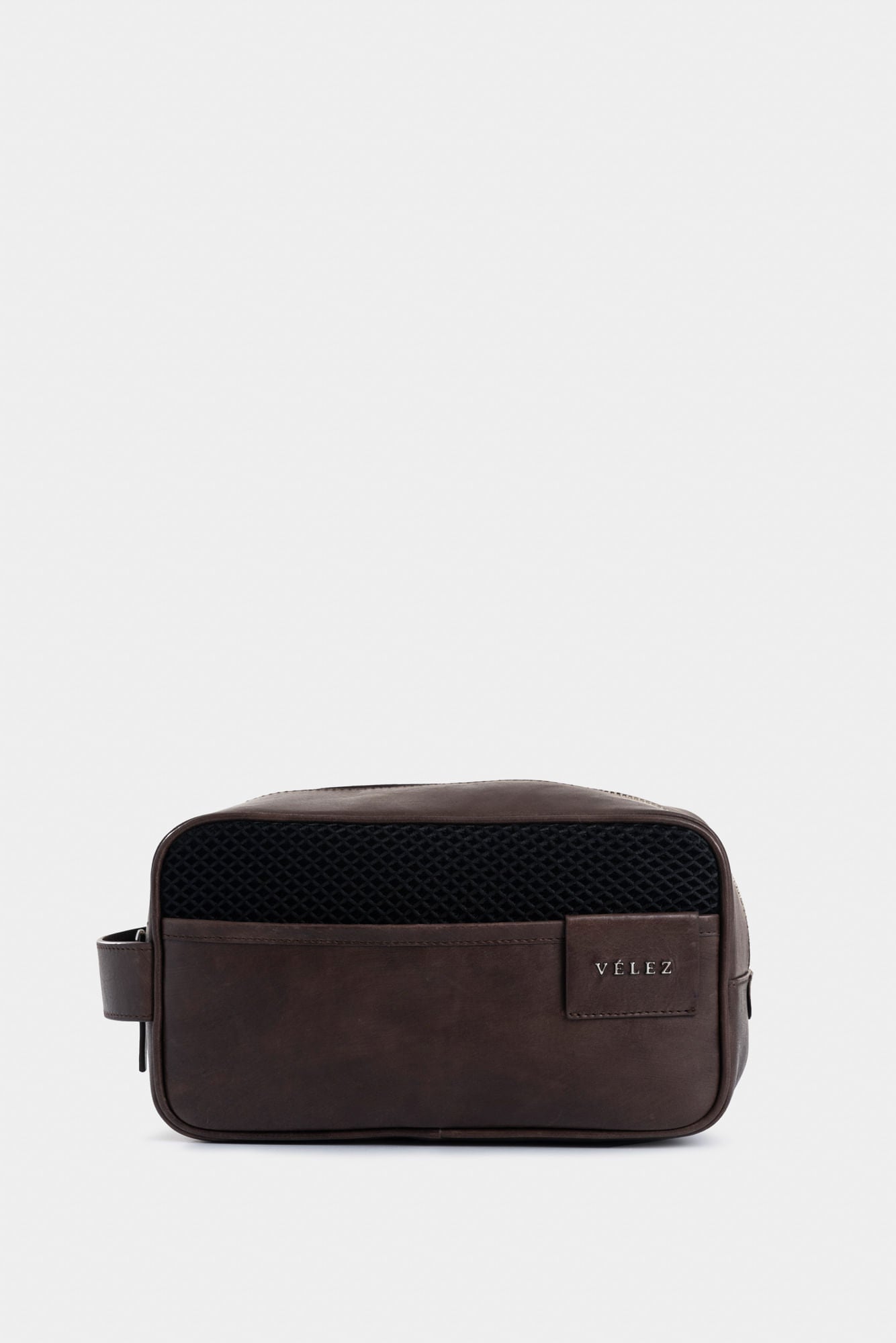 Organizador de viaje (neceser) Lakost 2 de cuero para hombre efecto envejecido