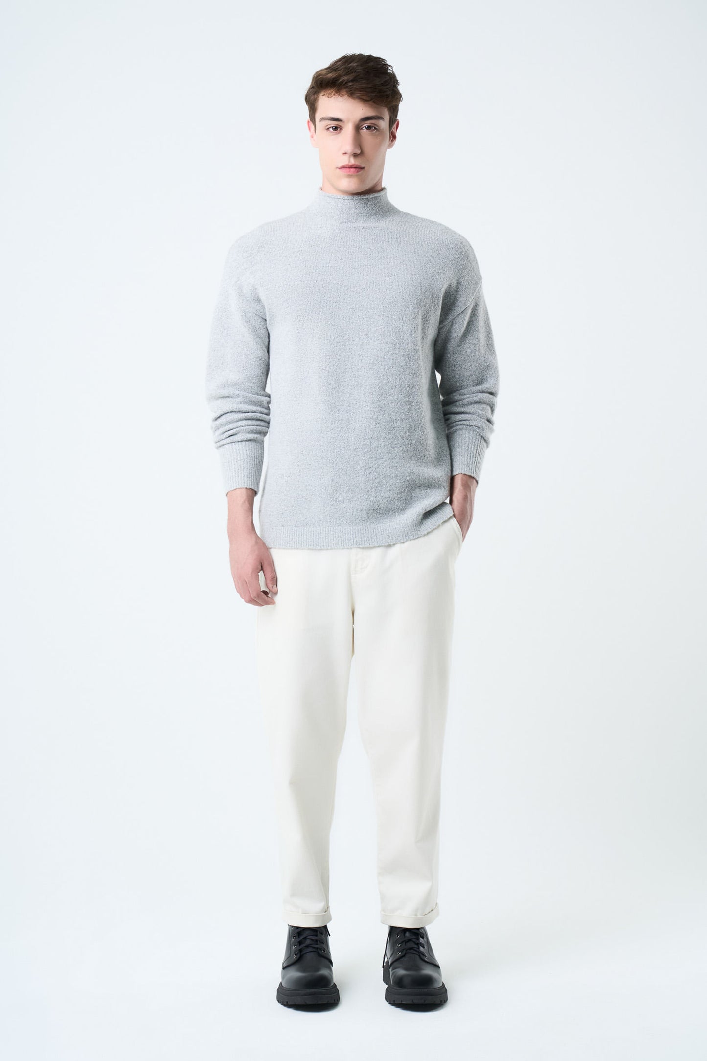 Sweater Sika tejido para hombre bicolor
