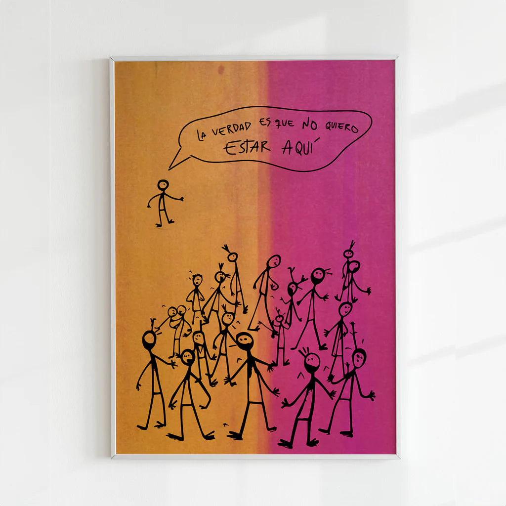 CUADRO NO QUIERO ESTAR AQUI