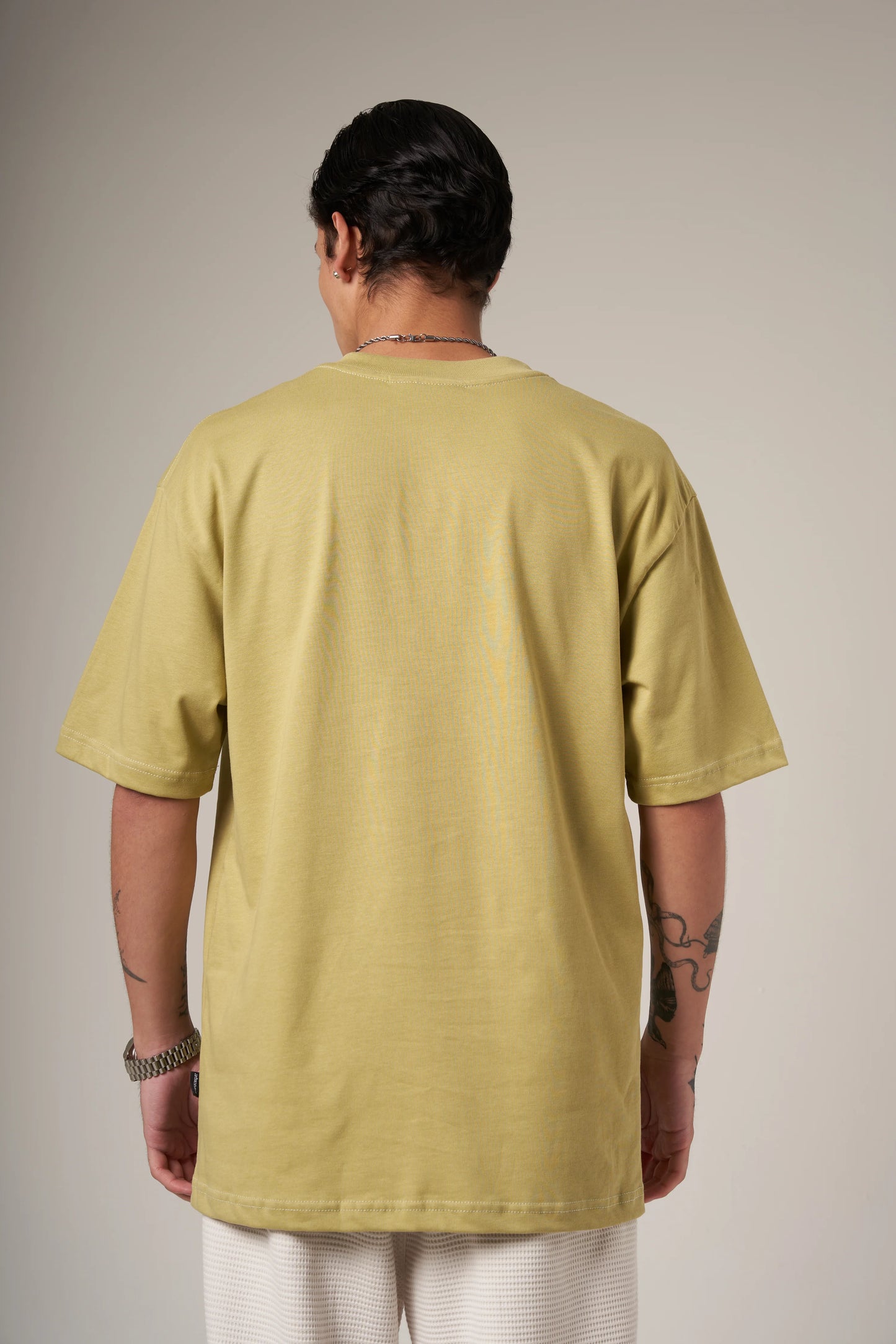 Camiseta Corte Regular 250 Gramos Verde Claro