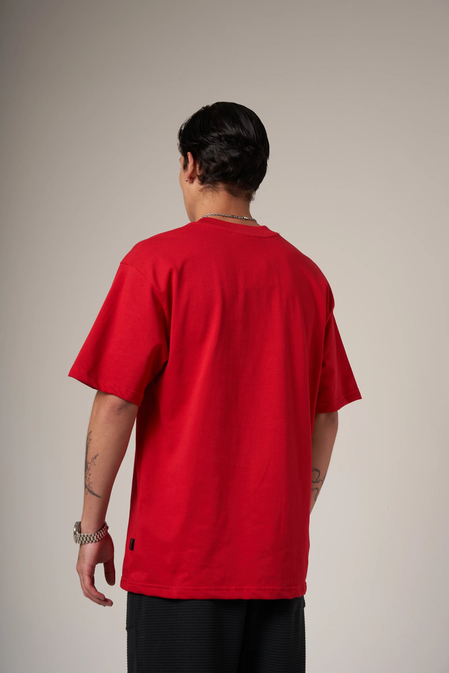 Camiseta Corte Regular 250 Gramos Roja