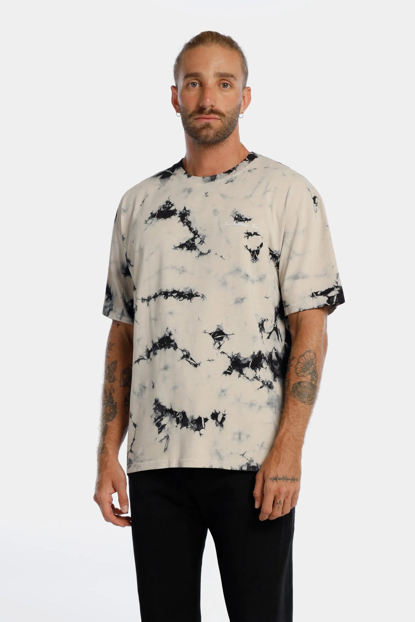 Camiseta Oversize Marfil Lavandería