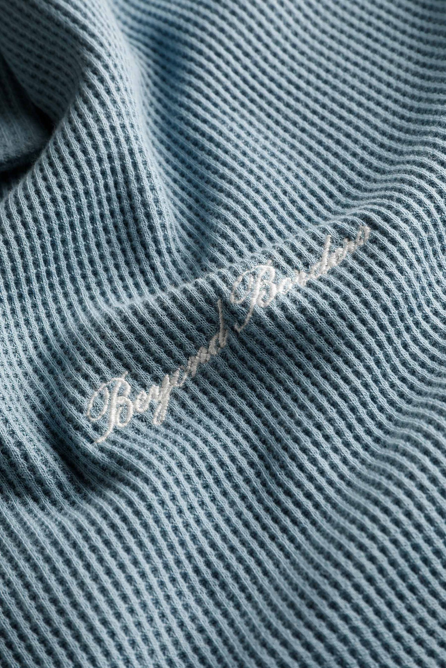 Camisa Oversize Azul Texto