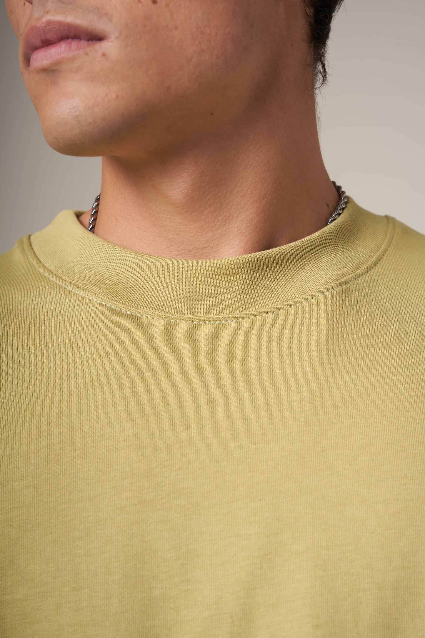 Camiseta Corte Regular 250 Gramos Verde Claro