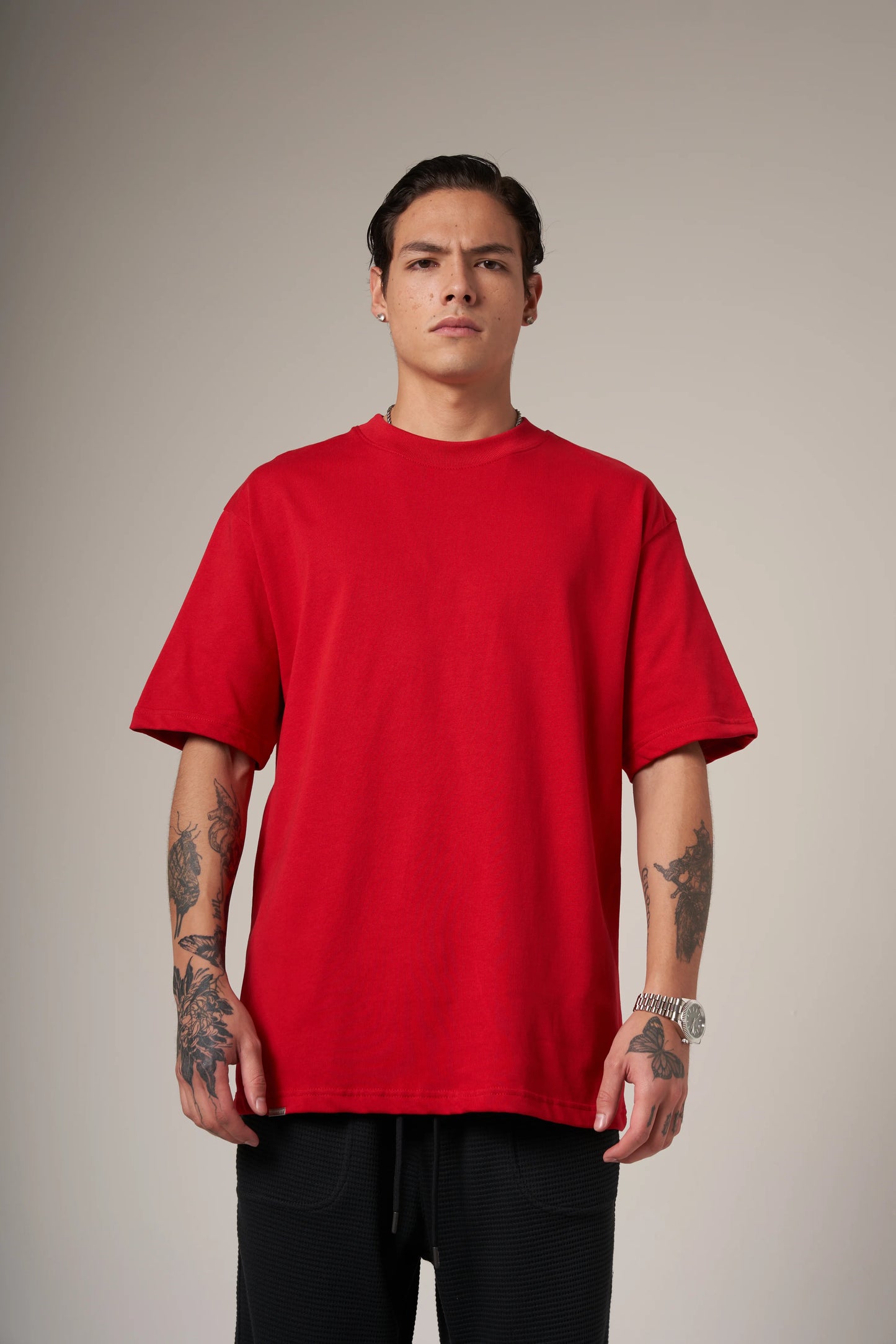 Camiseta Corte Regular 250 Gramos Roja