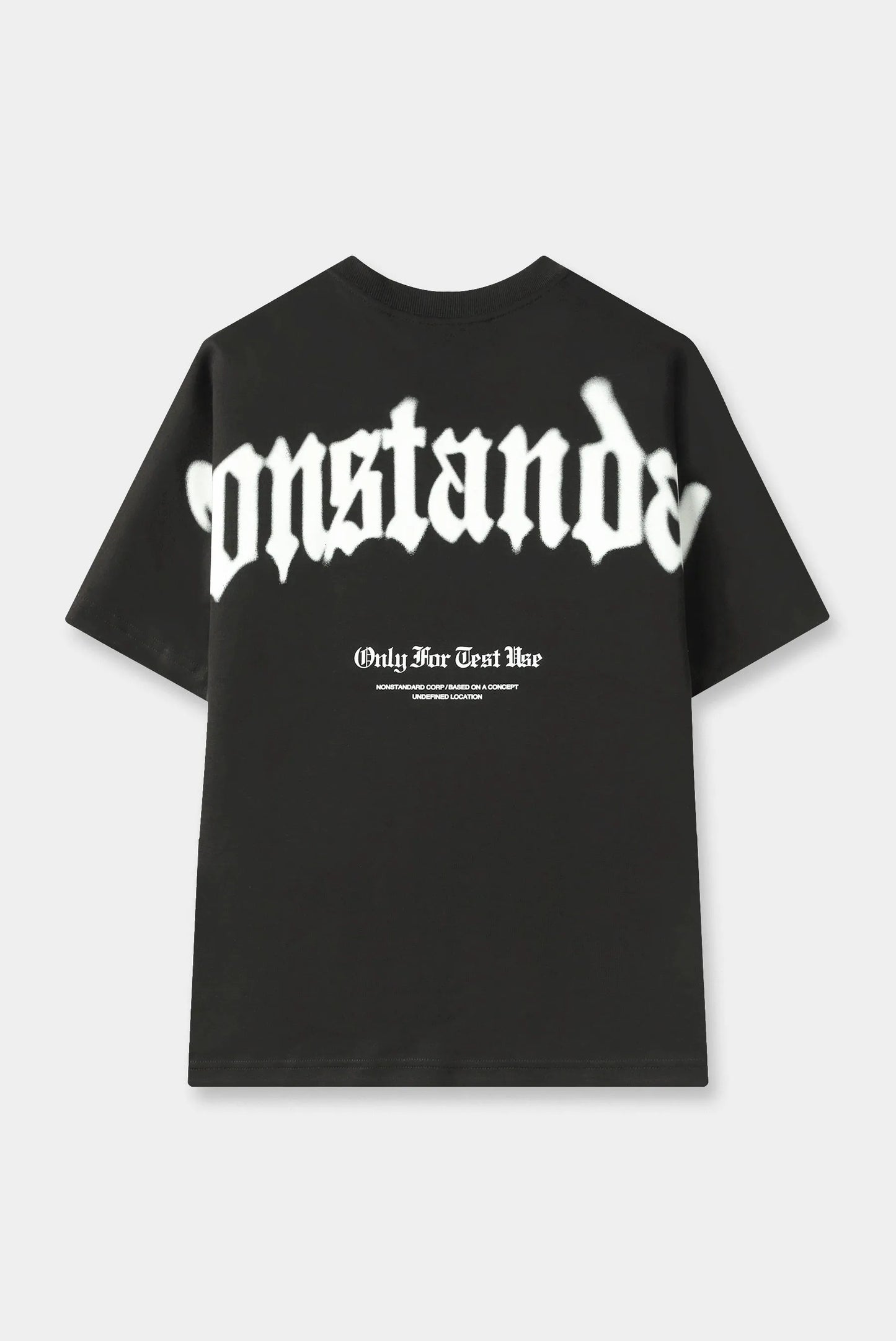 Camiseta Oversize Negro Nonstandard