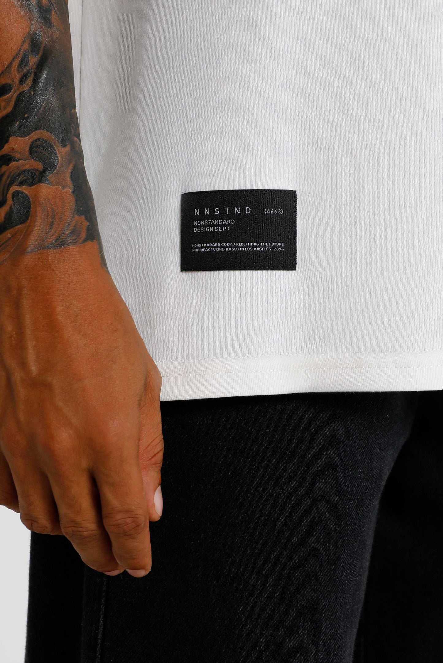 Camiseta Oversize Blanco NNSTND