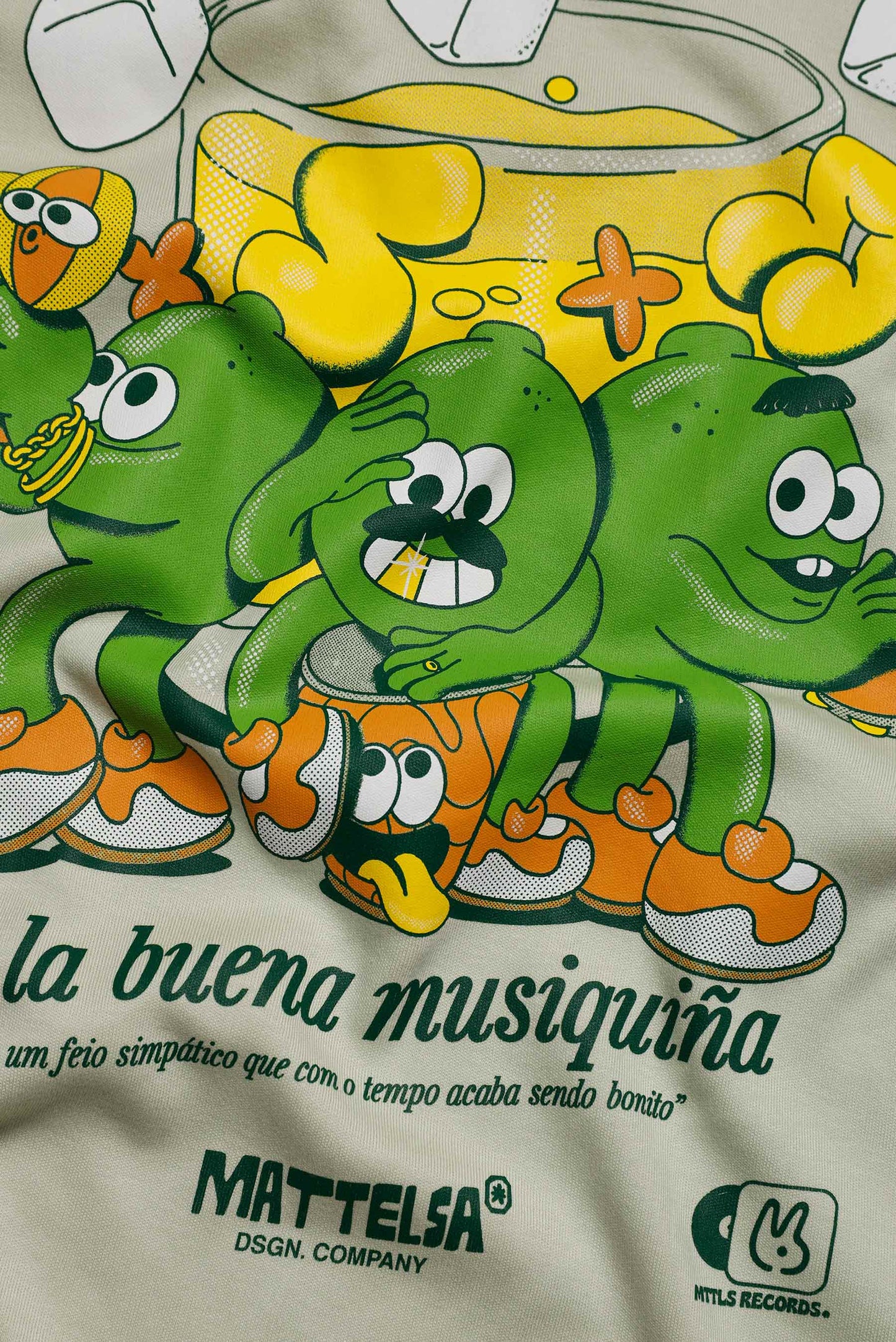 Camiseta Oversize Verde Caipiriña Alto Gramaje