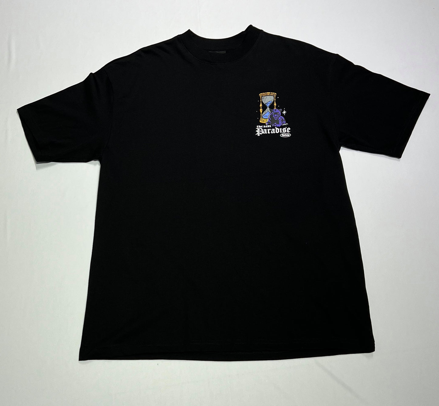 CAMISETA NEGRA THE REAL PARADISE