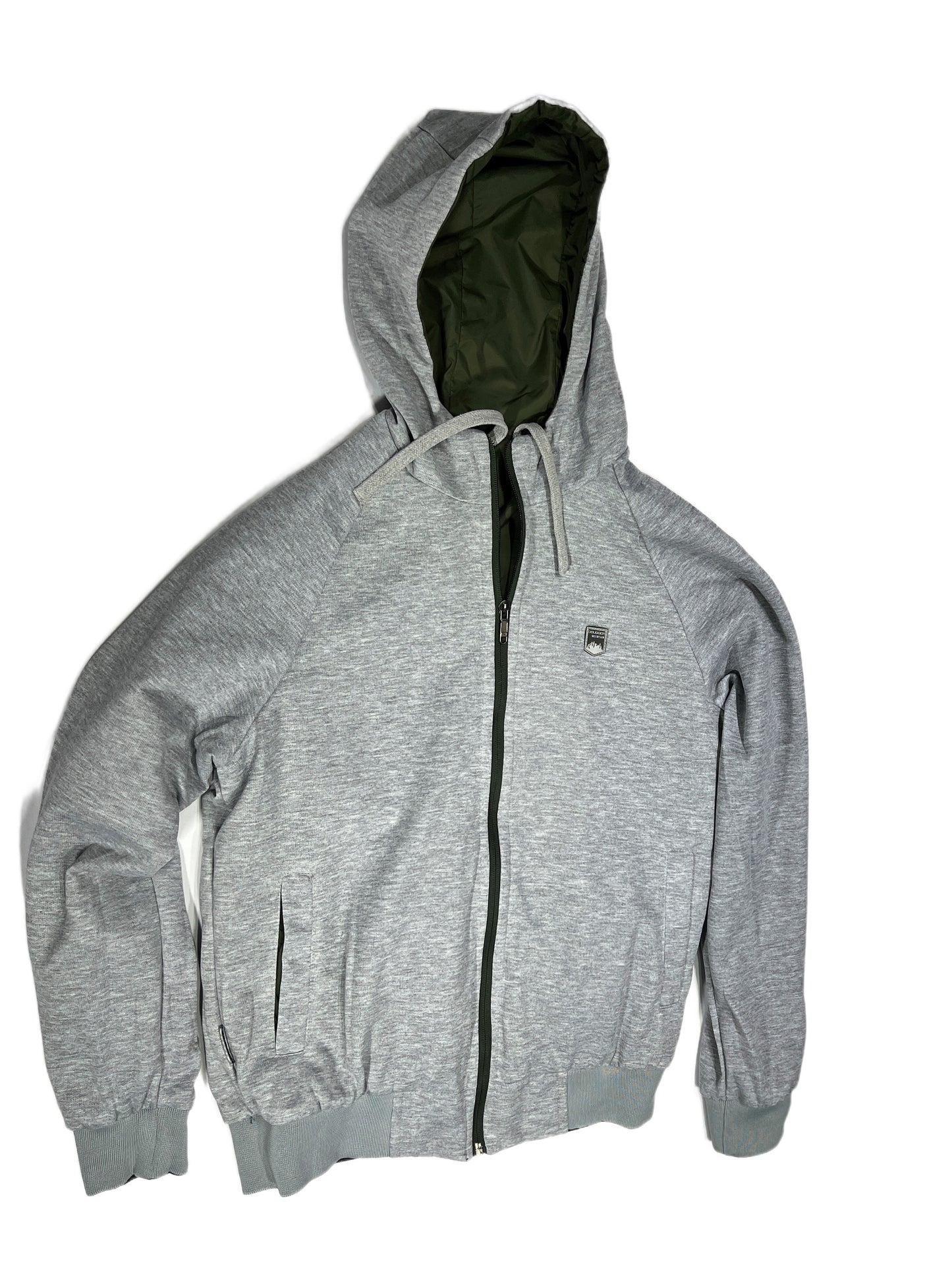 CHAQUETA REVERSIBLE VERDE MUSGO