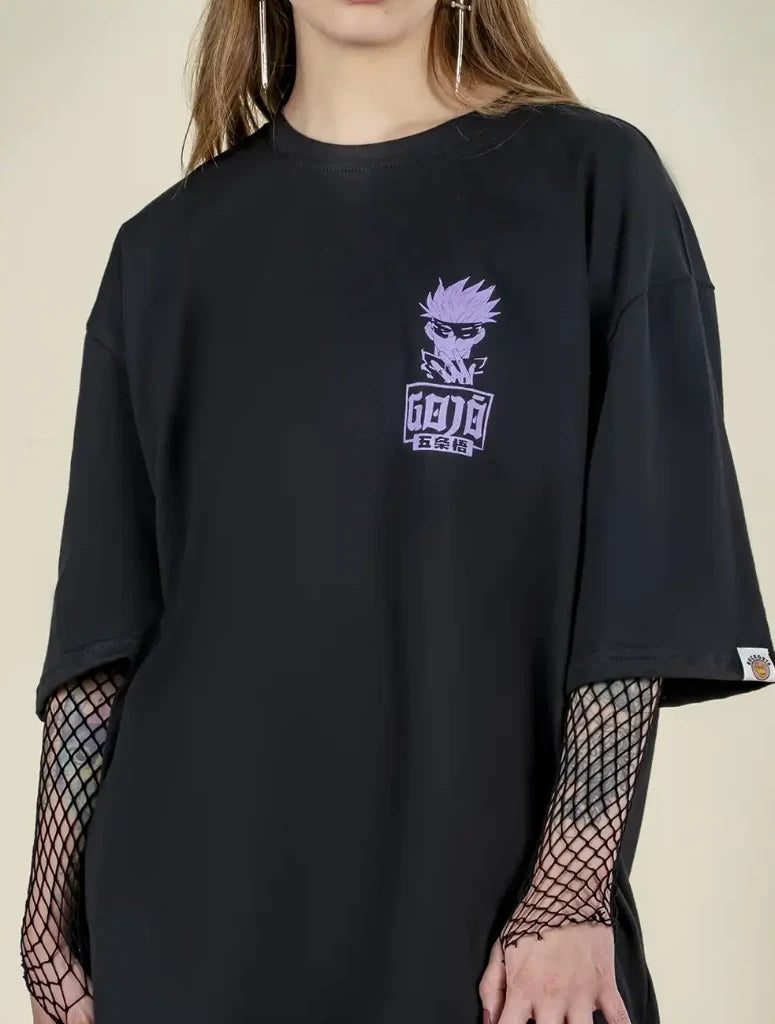 CAMISETA SATORU GOJO OVERSIZE