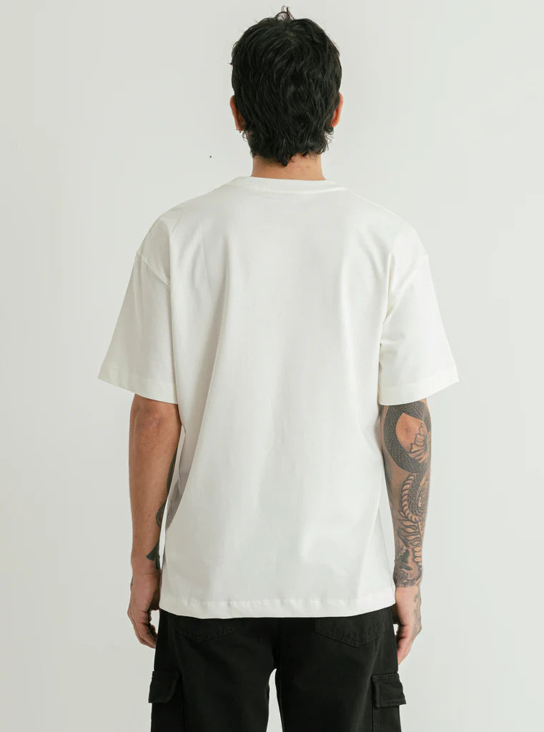 CAMISETA OVERSIZED BÁSICA MARFIL