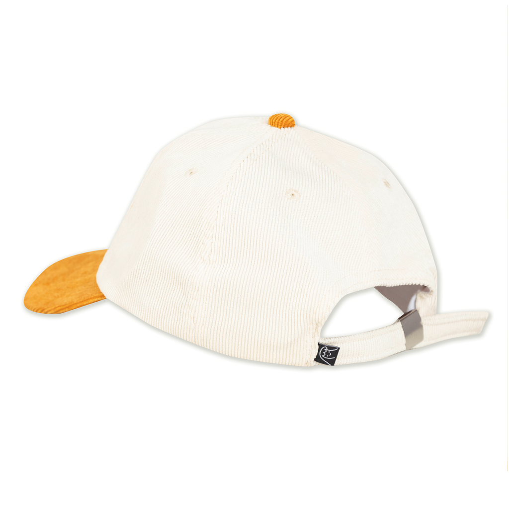 GORRA LOGO RAYO CORDUROY (ARENA Y MOSTAZA)