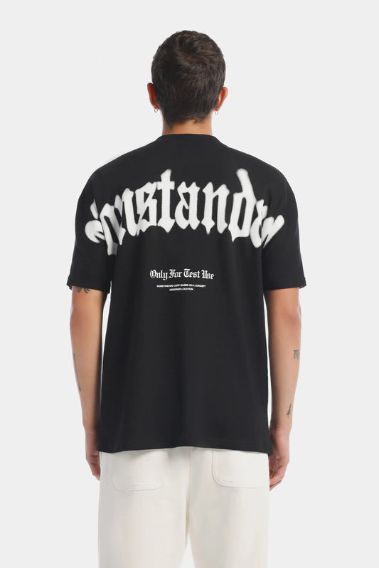 Camiseta Oversize Negro Nonstandard