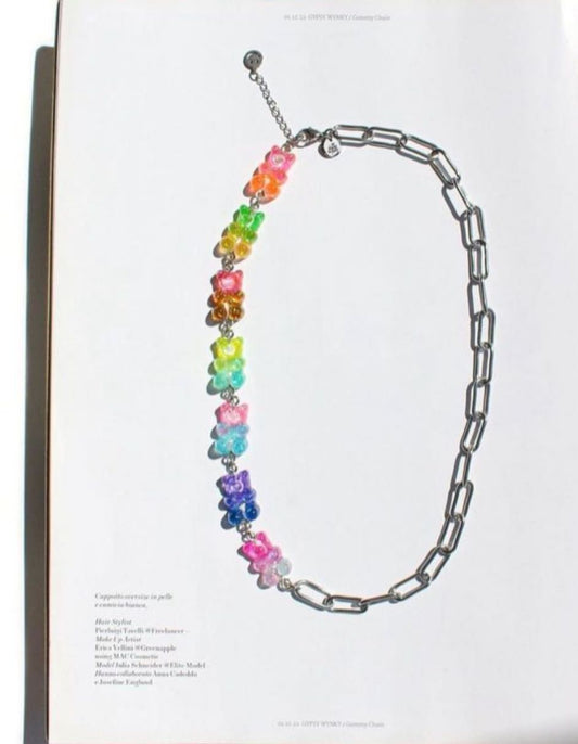 Collar gummy chain