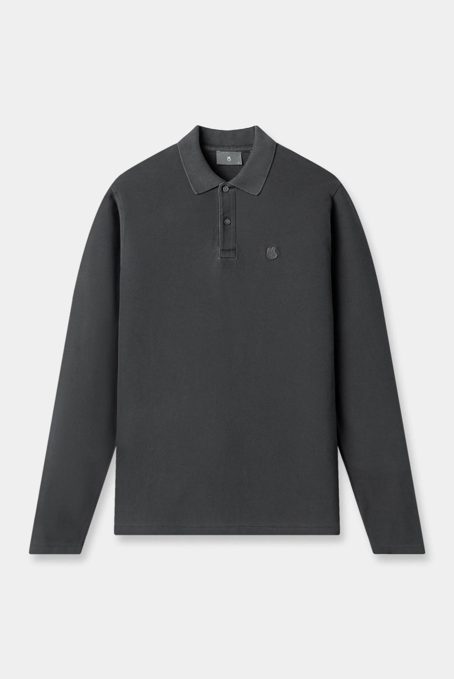 Camiseta Polo Negro Lavandería