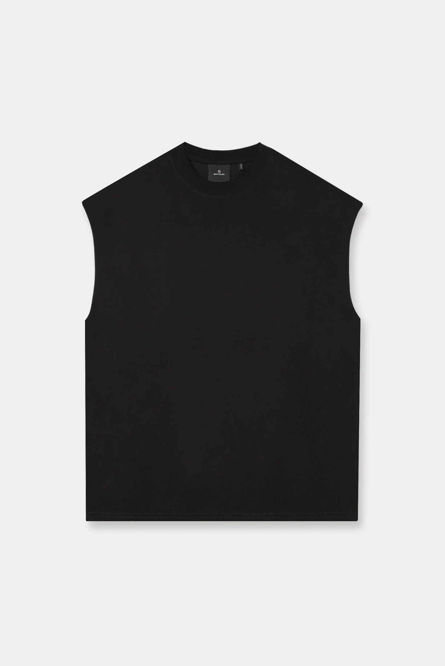 Camiseta tank negro básico