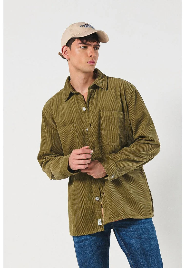 Camisa Koaj Oversize ML Corduroy