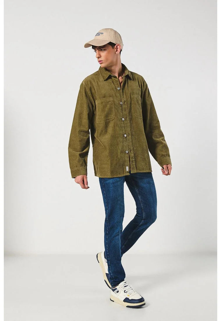 Camisa Koaj Oversize ML Corduroy